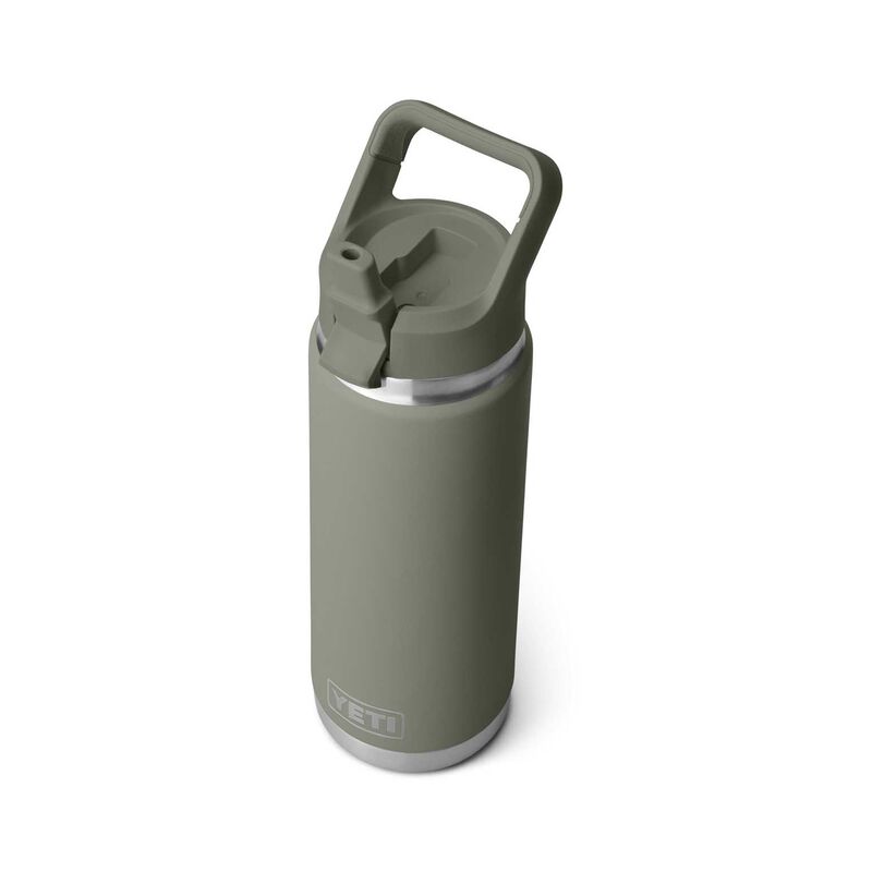 YETI Rambler&reg; 26oz (770ml) Water Bottle with Colour-Matched Straw Cap image number 1